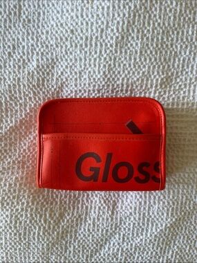 Glossier makeup bag
